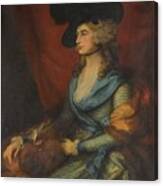 Greenwood A Copy After The Portrait Of Mrs Siddons Canvas Print