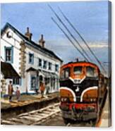 Greystones Railway Station Wicklow Canvas Print