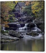 Grist Mill Reflection Canvas Print