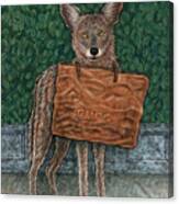 Gucci Coyote Canvas Print