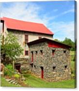 Guilford Grist Mill - 2 Canvas Print