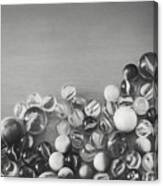 Half My Marbles Canvas Print