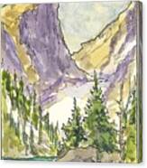 Hallett's Peak Canvas Print