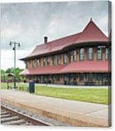 Hamlet North Carolina Depot Canvas Print