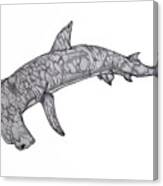Hammer Head Shark Canvas Print