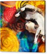 Happy Cat Canvas Print