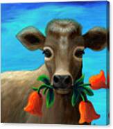 Happy Cow Canvas Print