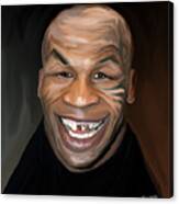 Happy Iron Mike Tyson Canvas Print