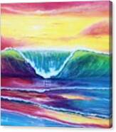 Happy Wave Canvas Print