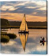 Harbor Twilight Canvas Print