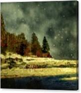 Harlequin Lake Canvas Print