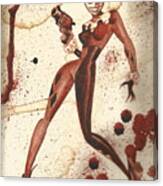 Harley Quinn - Dry Blood Canvas Print