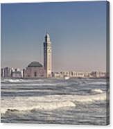 Hassan Ii Mosque Casablanca Canvas Print