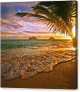 Hawaii Lanikai Sunrise Canvas Print