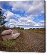 Hay Sofa Sky Canvas Print