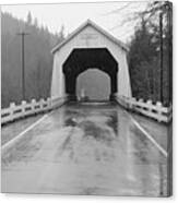Hayden Covered Bridge, Alsea,  Oregon Canvas Print
