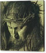 Head Of Christ Canvas Print