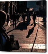 Heading Home - Helsinki, Finland - Color Street Photography Canvas Print