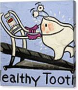 Healthy Tooth Canvas Print