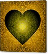 Heart Of Gold Canvas Print