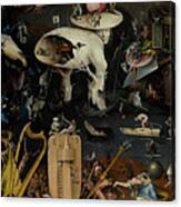 Hell    The Garden Of Earthly Delights Canvas Print