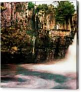 High Force With A Watercolour Effect. Canvas Print