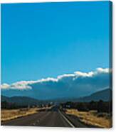 Highway To Flagstaff Canvas Print