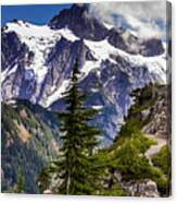 Hike To See Mt. Baker Canvas Print