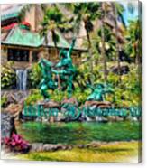 Hilton Hawaiian Village Waikiki Beach Resort Canvas Print
