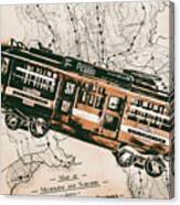 Historic Melbourne Tram Adventure Canvas Print