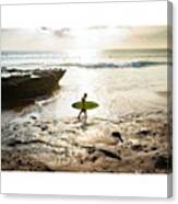 Hm.. Should I Learn To Surf As Well? Or Canvas Print