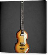 Hofner Violin Bass 62 Canvas Print