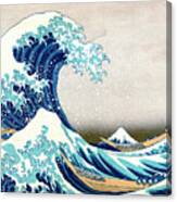 Hokusai Great Wave Off Kanagawa Canvas Print