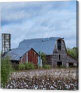 Holland Barn In Cotton Canvas Print