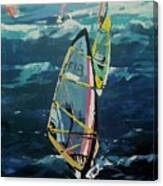 Ho'okipa Surf Canvas Print