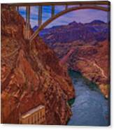 Hoover Dam Bridge Canvas Print