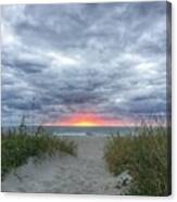Hope On The Horizon Delray Beach Florida Canvas Print
