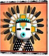 Hopi Kachina Mask Canvas Print