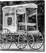 Horse Drawn Ambulance Canvas Print