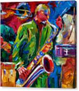 Hot Cuban Jazz Canvas Print