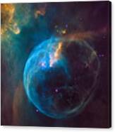Hubble Sees A Star 'inflating' A Giant Bubble Canvas Print