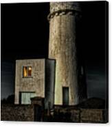 Hunstanton Lighthouse At Night Canvas Print