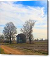 Hwy 8 Old House 2 Canvas Print