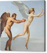 Icarus And Daedalus Canvas Print