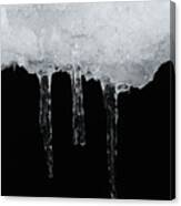 Ice And Night I Canvas Print