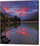 Icefields Parkway Autumn Morning Canvas Print