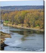 Illinois River At Starved Rock Canvas Print