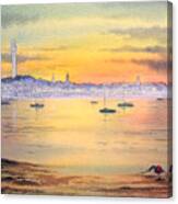 Impressions Of Provincetown Canvas Print