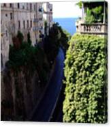 In The Center Of Sorrento Italy Canvas Print