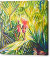 In The Tropics Canvas Print